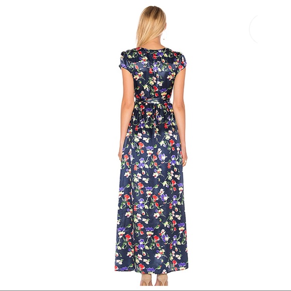 TULAROSA SID WRAP FLORAL MAXI DRESS - Picture 4 of 6